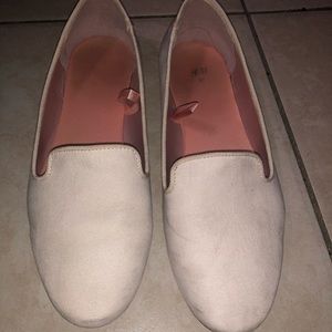 H&M white/cream loafers